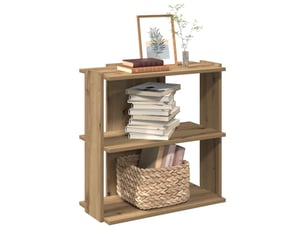 Bibliotheque coloris  bois clair  <strong></strong> <strong></strong> - 60 cm x 60 cm