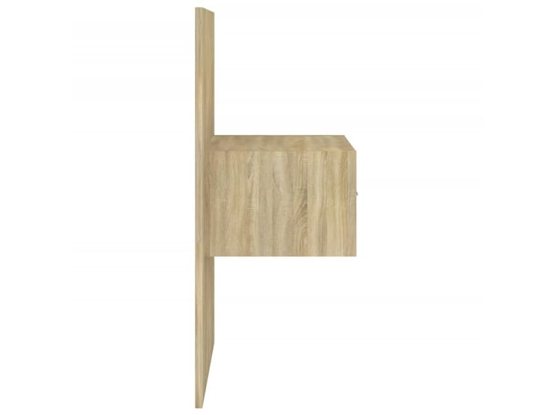  Tête de lit - armoire de tête de lit - avec chevets chêne sonoma bois d'ingénierie fr10680  - Conforama E
