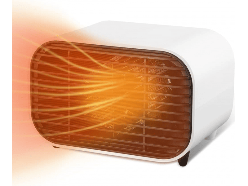  Chauffage d'appoint soufflant blanc à faible consommation d'énergie, mini-chauffage électrique pour la maison, chauffage d'appoint silencieux et port, 600 w, multicolore - xlh-zls-005928zls XLH-ZLS-005928ZLS - Conforama A