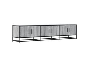 Meuble tv coloris gris 180 cm <strong></strong>  <strong></strong>