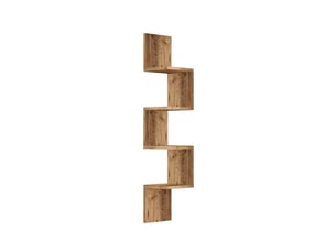 Etagère 22 cm coloris marron CALICOSY 