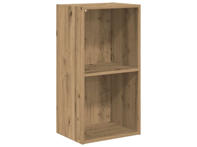  Bibliothèque, étagère de rangement chêne artisanal 40x30x77 cm bois d'ingénierie  - Conforama A