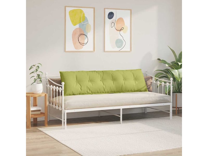  Coussin de dos, coussin de dossier vert clair 180 x 19 x 50 cm tissu cf55052  - Conforama D