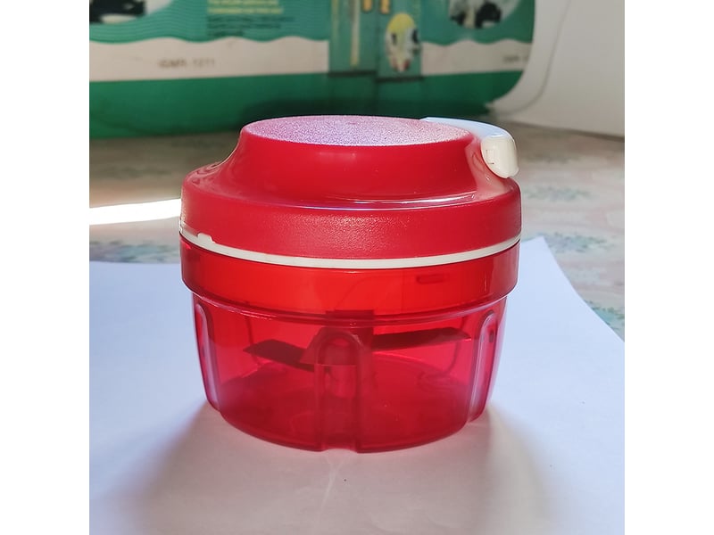  Coupe-oignons, hachoir manuel avec corde, coupe-légumes conception de cordon de ménage blender de viande de déchiqueter  - Conforama E