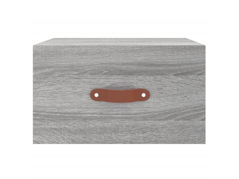  Table de chevet - cabinet de chevet - table de nuit murale sonoma gris 35x35x20 cm  - Conforama B