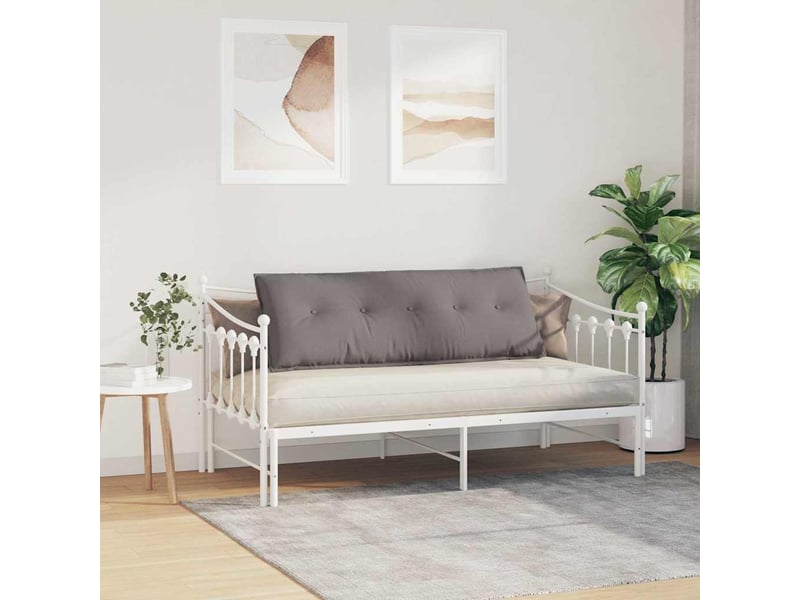 Coussin de dos, coussin de dossier taupe 140 x 19 x 50 cm tissu cf55021 - Conforama D
