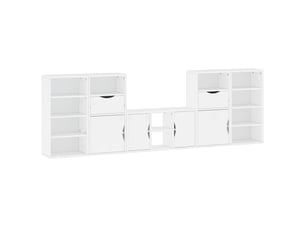 Meuble tv coloris blanc 79 cm <strong></strong>  <strong></strong>