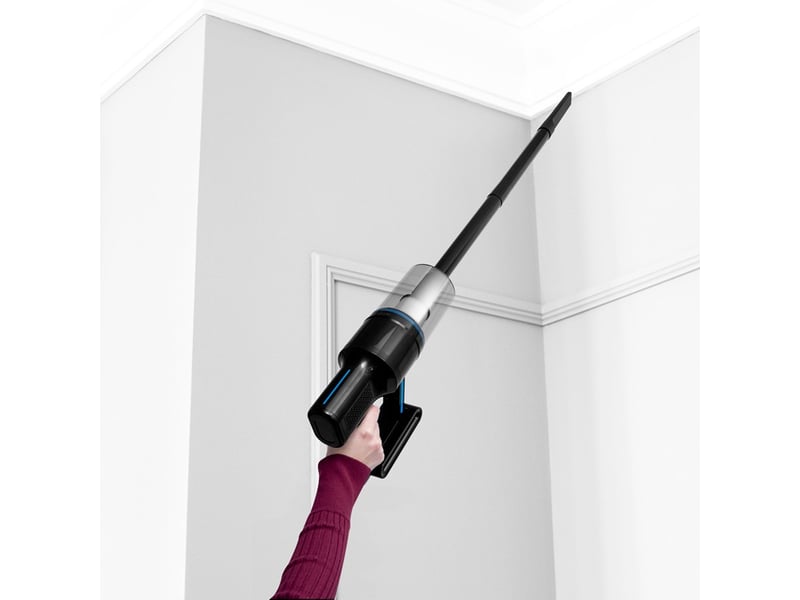 Vortex - aspirateur balai 2en1 filaire - 400w - filtre hepa - poignée ergonomique - cordon 5m - noir RL18 - Conforama E