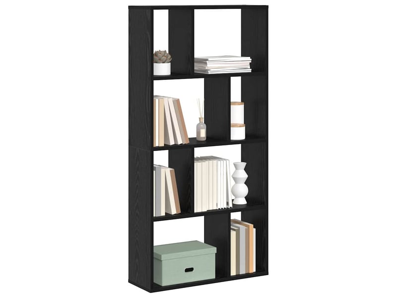 Bibliothèque 8 niveaux, armoire à livres 60 x 20 x 120,5 cm bois d'ingénierie  - Conforama C