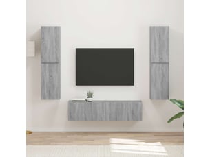 Meuble tv coloris gris 31 cm <strong></strong>  <strong></strong>