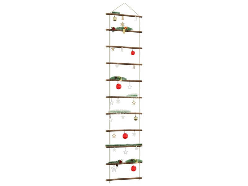  Décoration murale en forme d'échelle 50x200cm branche naturelle cf61911  - Conforama B