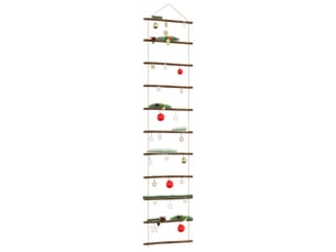Décoration murale en forme d'échelle 50x200cm branche naturelle cf61911