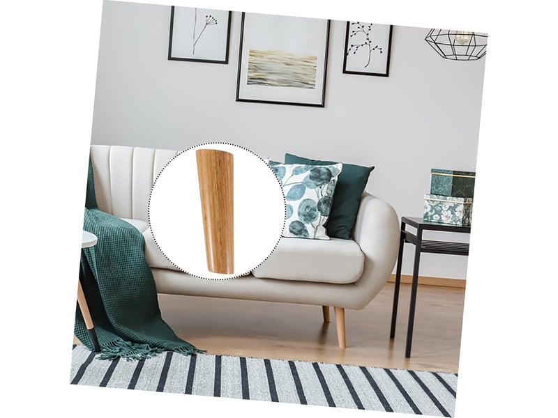  Meubles coniques obliques de table de remplacement pour meubles plaques de fer et vis inclus  - Conforama D