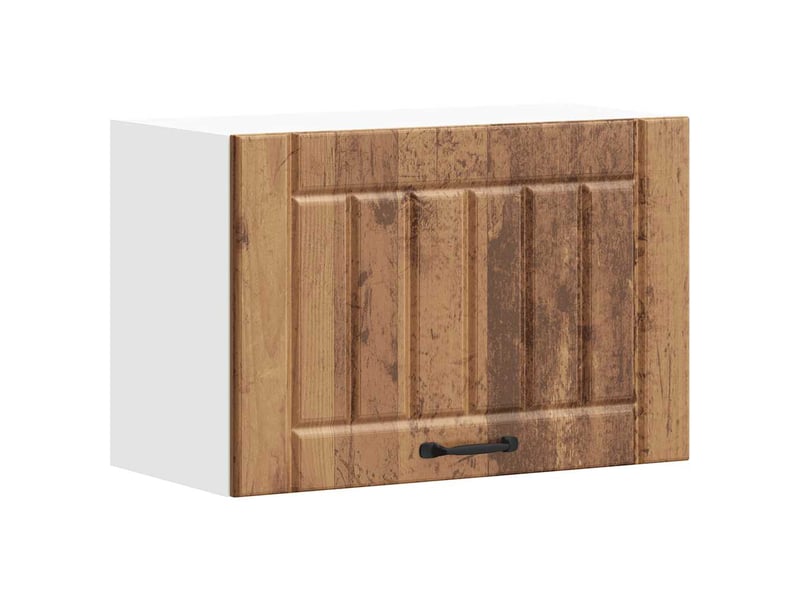  Meuble de rangement, armoire murale de cuisine lucca vieux bois bois ingénierie shl137  - Conforama A