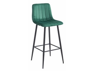 tabouret de bar <strong>SANS MARQUE</strong> - vert hauteur d'assise 76 cm vendu Par 3