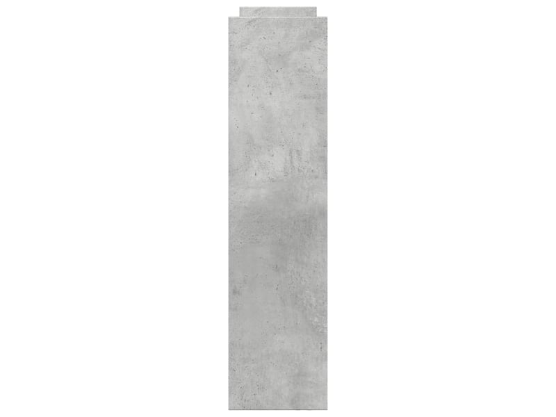  Chariot de rangement étroit pour bureau 4 niveaux gris béton  - Conforama E