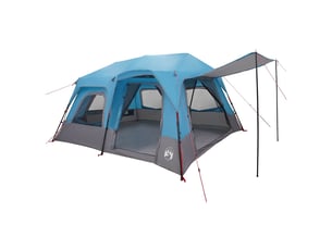 Tente instantanée, tente de camping 8 personne bleu