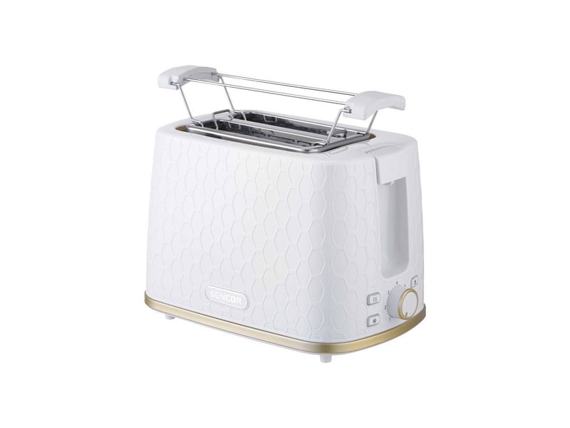  Grille-pain electrique 2 tranches blanc sts 7200wh-eue3 centrage automatique 7 niveaux SEN8590669394296 - Conforama A