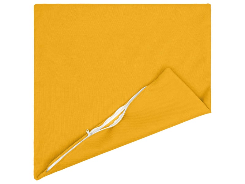  Lot de 2 coussins avec oreiller, coussins décoratifs heerlen jaune clair tissu cf50255  - Conforama C