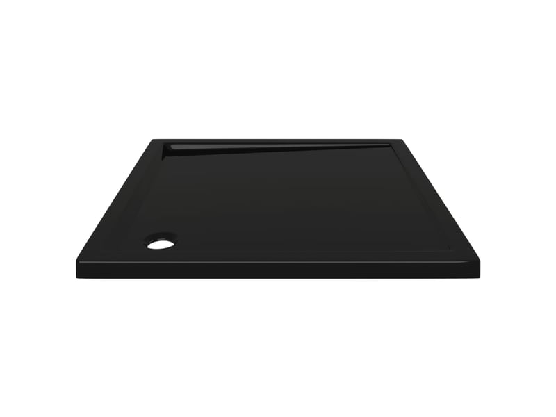  Receveur de douche base de douche bac de douche salle de bain toilette salle d’eau cabine de douche maison intérieur carré abs noir 80x80 cm 02_0001960  - Conforama B