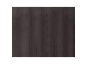 Tapis rectangulaire en bambou marron foncé 80x100 cm - comfortxl