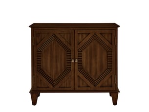 Buffet 2 porte(s)  0 tiroir(s) MODENVIE  - 85 cm coloris bois foncé 