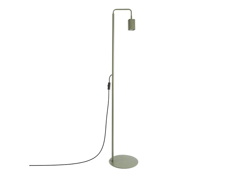  Lampadaire rayo 1 vert olive aluminium moderne 160x30x30cm SL.3188 - Conforama A