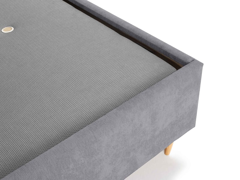 Sommier coffre 140x190 cm VOLTAIRE - Conforama S
