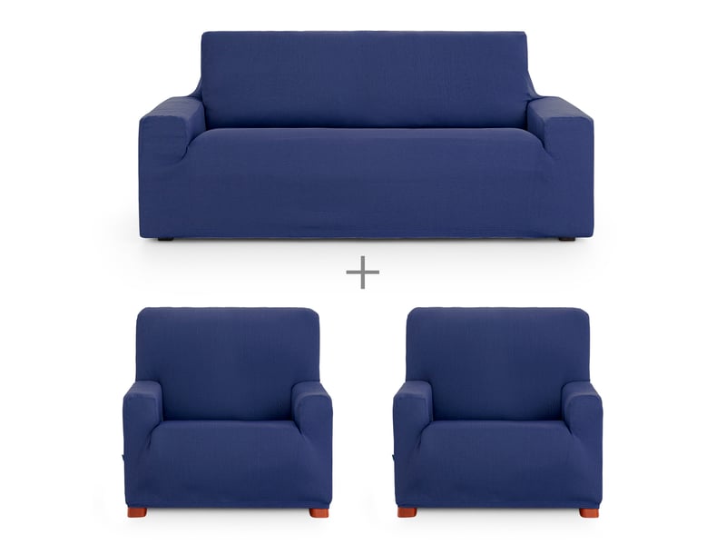 Housses de canapé mod7 élastiques ulysses 3-1-1 pl. C3  - Conforama A