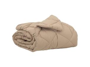 Duvet - couette d'été simple 220 x 135 cm été 200 gsm taupe