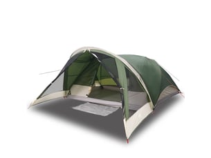 Tente de camping, tente de cabine familiale 6 personnes vert imperméable shl32727