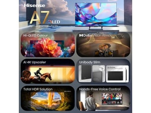 Téléviseur Qled HISENSE 65A7S - UHD 4K 65 pouces 165.1 cm