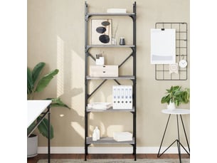 Bibliotheque coloris  gris  <strong></strong> <strong></strong> - 56 cm x 174 cm