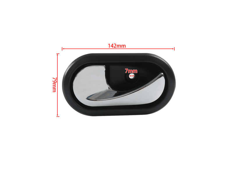  Poignée de porte intérieure gauche pour renault logan duster 2012-2016 - 82007338488200733847  - Conforama B