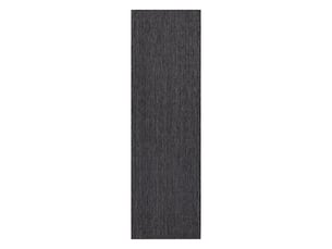 Tapis, tapis de couloir sizal sion a5165a mélange tissé à plat noir 80x200 cm