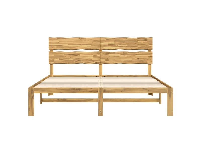  Lit double- lit adulte -  cadre de lit double avec tête de lit rostock blanc 180 x 200 cm  - Conforama C