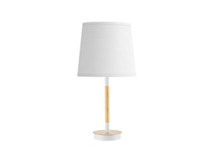 Lampe à poser fabrilamp alondra blanchêtre 1 x e14 45 x 25 x 25 cm