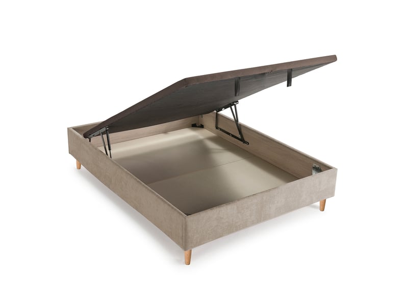 Sommier coffre 160x200 cm VOLTAIRE - Conforama M