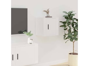 Meuble tv coloris blanc 40 cm