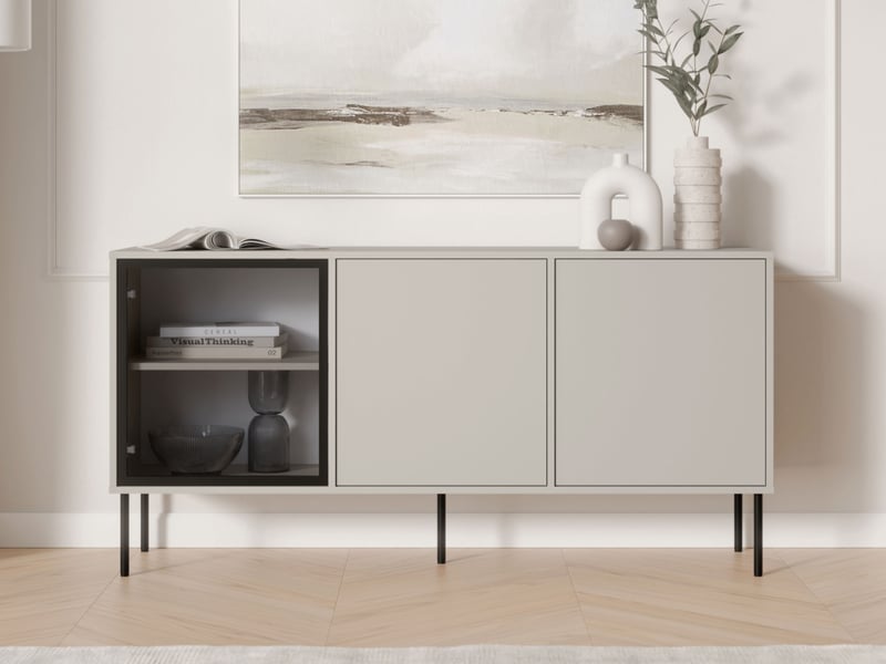  Buffet merevai 101, stratifié, 75x151x40cm  - Conforama B