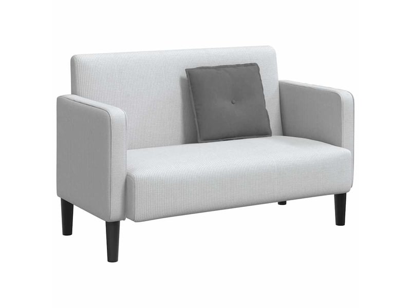  Coussin de dos, coussin de dossier gris foncé 50 x 45 cm tissu en microfibre cf54720  - Conforama C