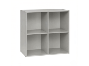 Bibliotheque coloris  gris    - 59.6 cm x 59.8 cm