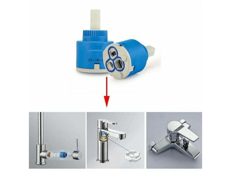  35 mm cartouche de robinet en céramique pour mitigeur valve remplacement  - Conforama E