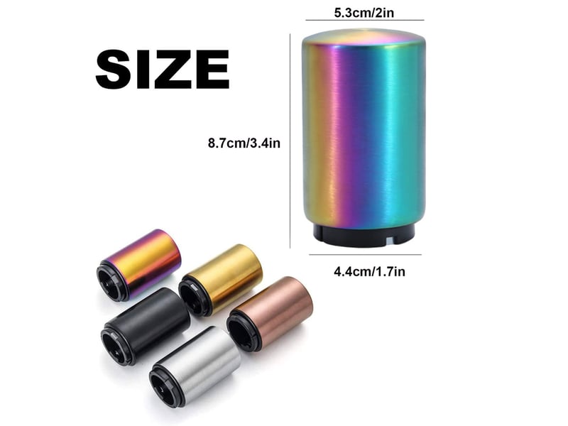 Décapsuleur magnétique en acier inoxydable avec aimant, gadget de cuisine pour homme, cadeau de noël, fête des pères - Conforama B