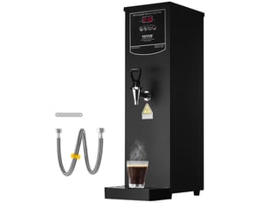 Vevor distributeur d'eau chaude commercial fontaine à eau sur réseau 15 l café