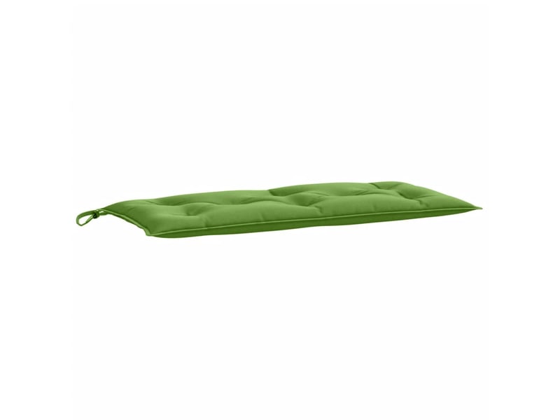  Lot de 2 coussins de banc de jardin, coussins d'assise vert mélangé tissu cf58705  - Conforama E