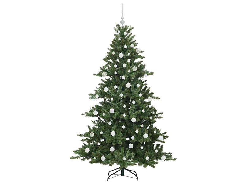  Sapin de noël artificiel, arbre de noël à branches articulées vert 180 cm shl7712  - Conforama D