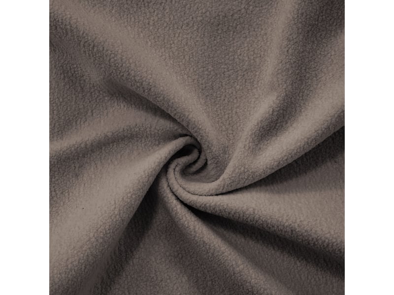  Canapé d'angle cloud en chenille beige clair, sofa salon avec 2 coussins lombaires, 2 coussins déco, 2 ottomans, larges accoudoirs  - Conforama E