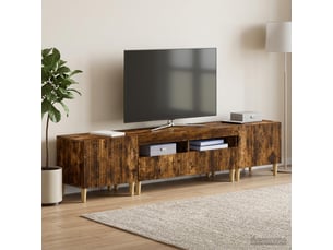 Meuble tv coloris marron 49 cm <strong></strong> <strong></strong>