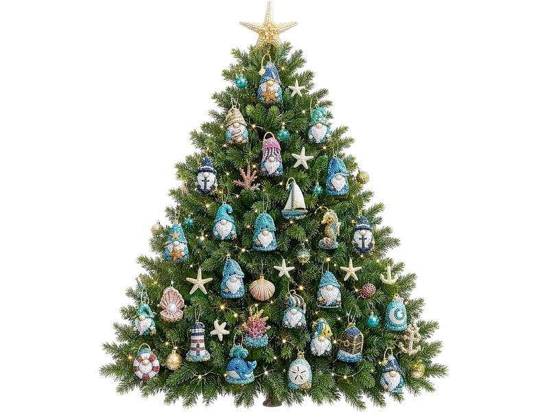  Calendrier de l'avent diamond painting 24 jours – pendentifs gnomes à réaliser soi-même-style 2  - Conforama E